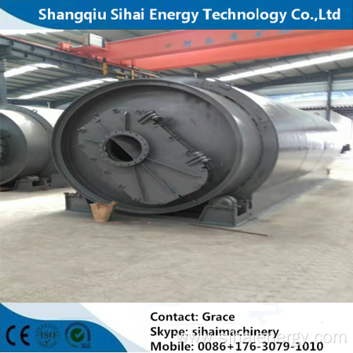 High Oil Yield Waste Tyre Pyrolysis Plant